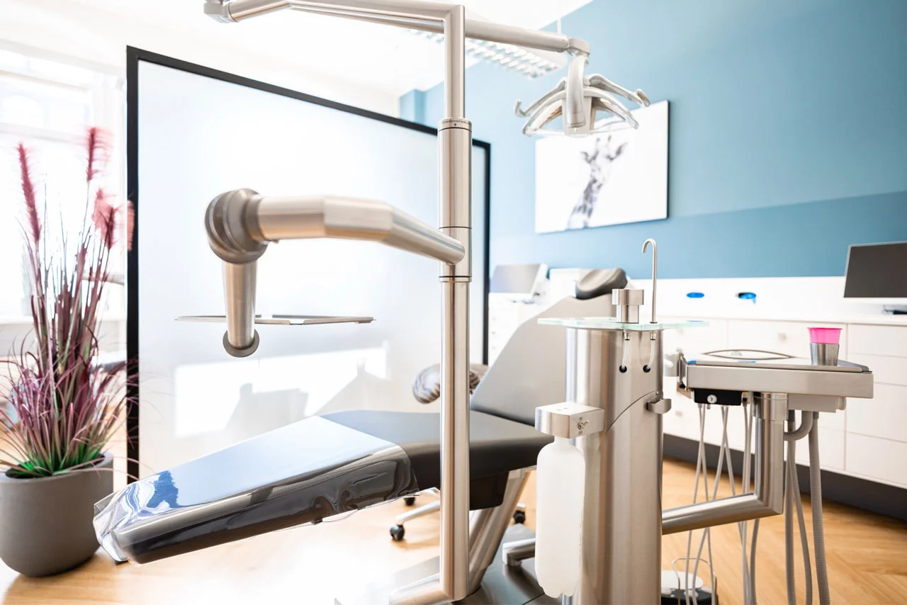 Moderne Behandlungsräume der Kieferorthopädie am Schillerplatz